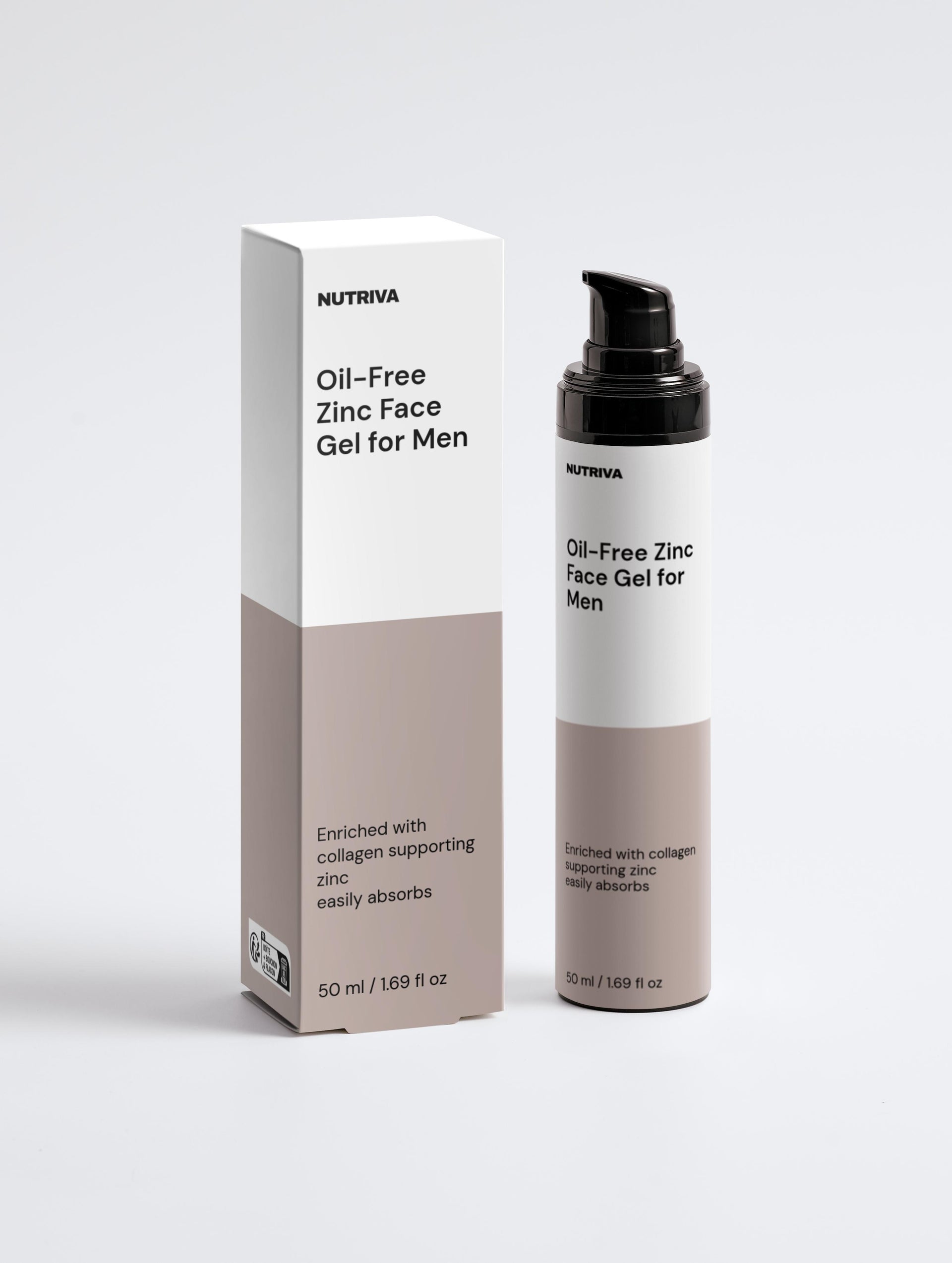 Oil-Free Zinc Face Gel for Men